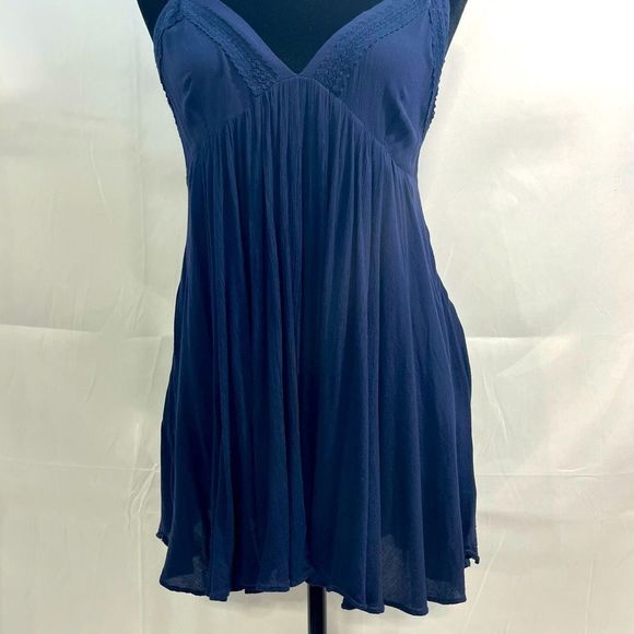 Lulu's Navy Baby Doll Coverup - Picture 7 of 11